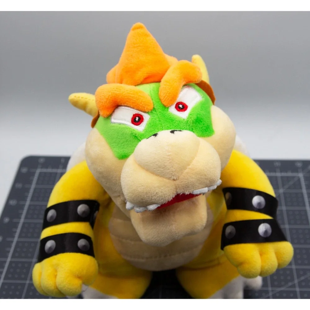 Nintendo‎ Super Mario Bowser Plush 10 Inch Stuffed Toy King Koopa Green Shell